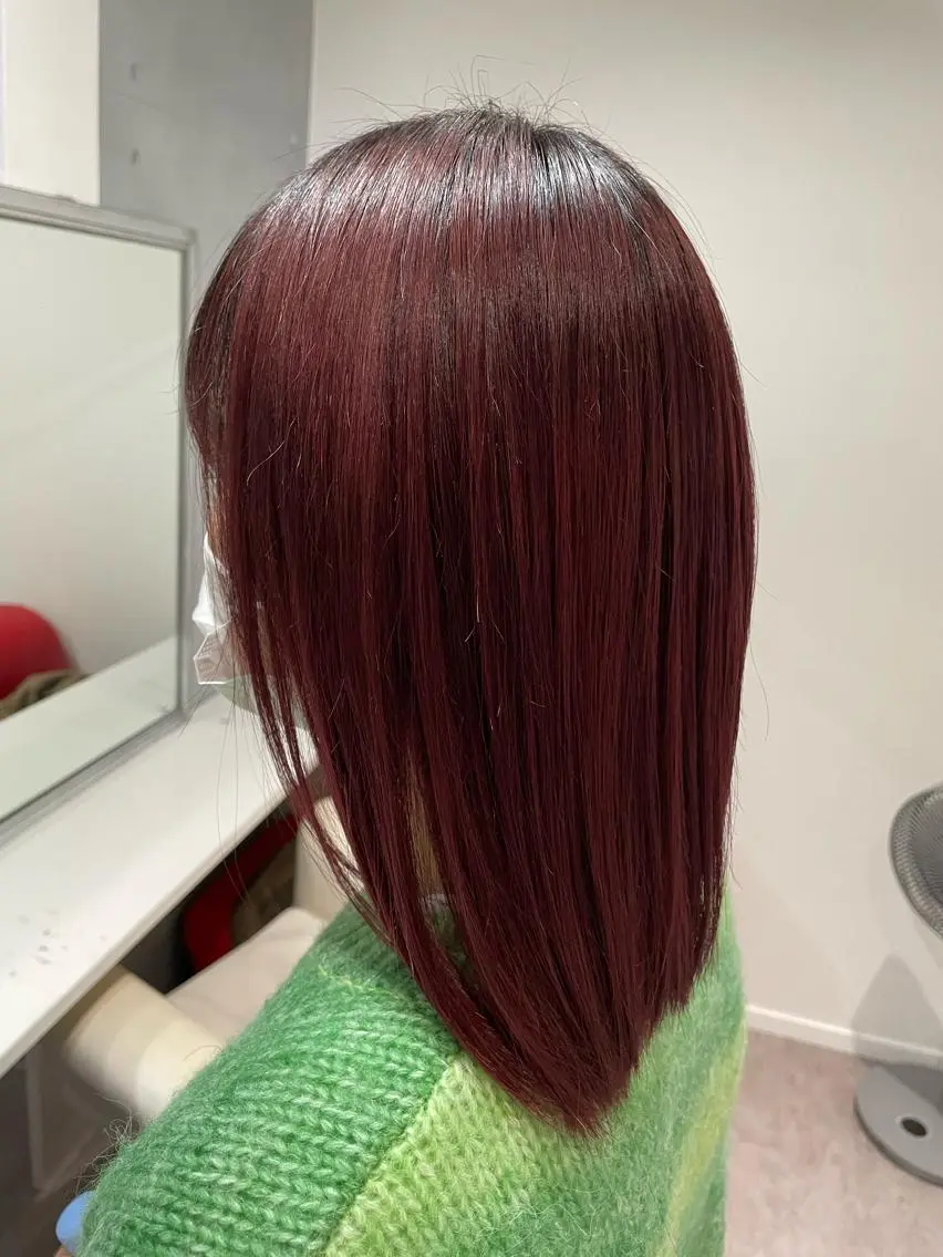 ショート カラー ヘアアレンジ 髪質改善/大阪守口市 🐣Ria‪🐣のヘアスタイル