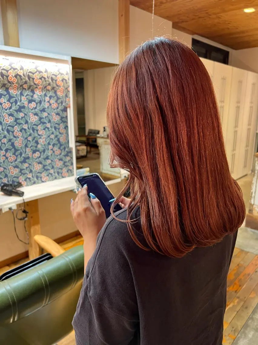 ミディアム カット SATO RISAのヘアスタイル