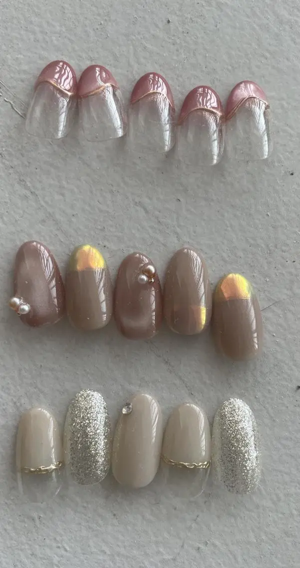 ネイル ハンドネイル Bio nail 【miyuu】のネイルデザイン
