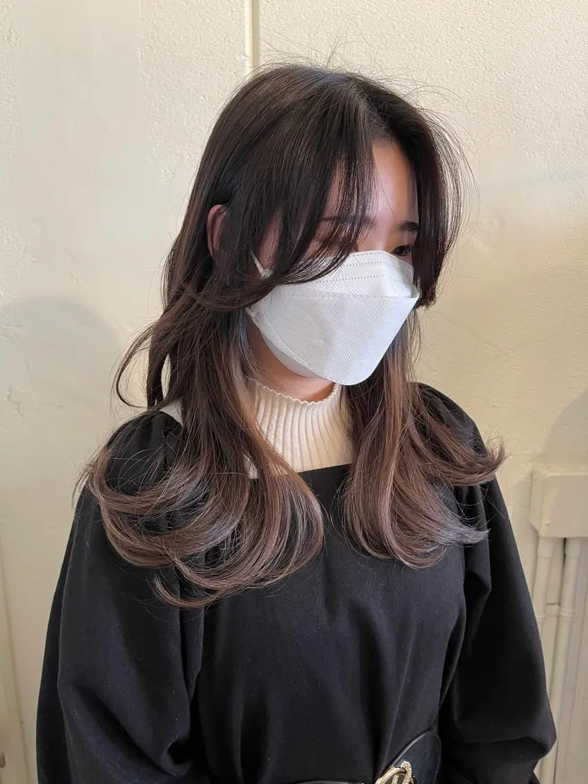 カラー 韓国ヘア🇰🇷 有田裕也のヘアスタイル