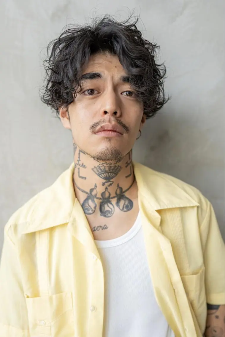 パーマ メンズ 10月限定モニター 髪質改善美髪矯正のヘアスタイル