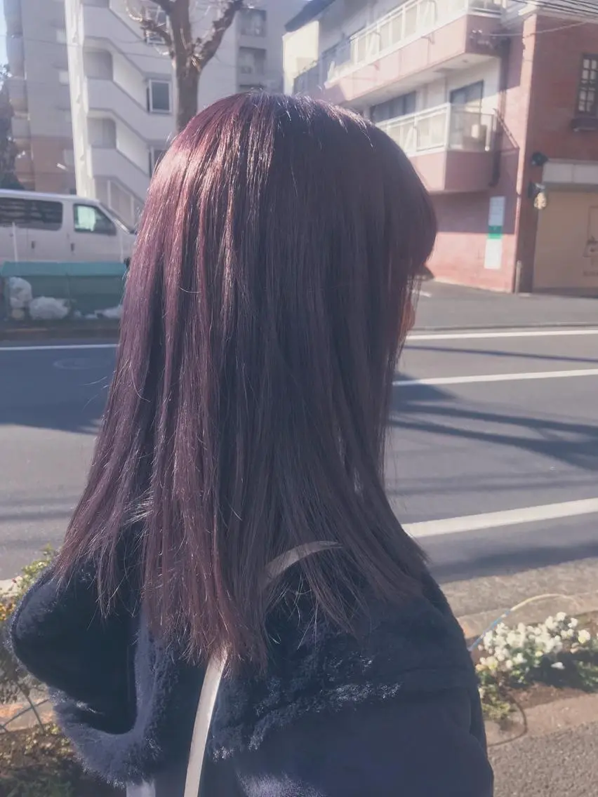 セミロング カラー ピンクカラー 似合わせのMUNi 恵比寿 常包のその他イメージ