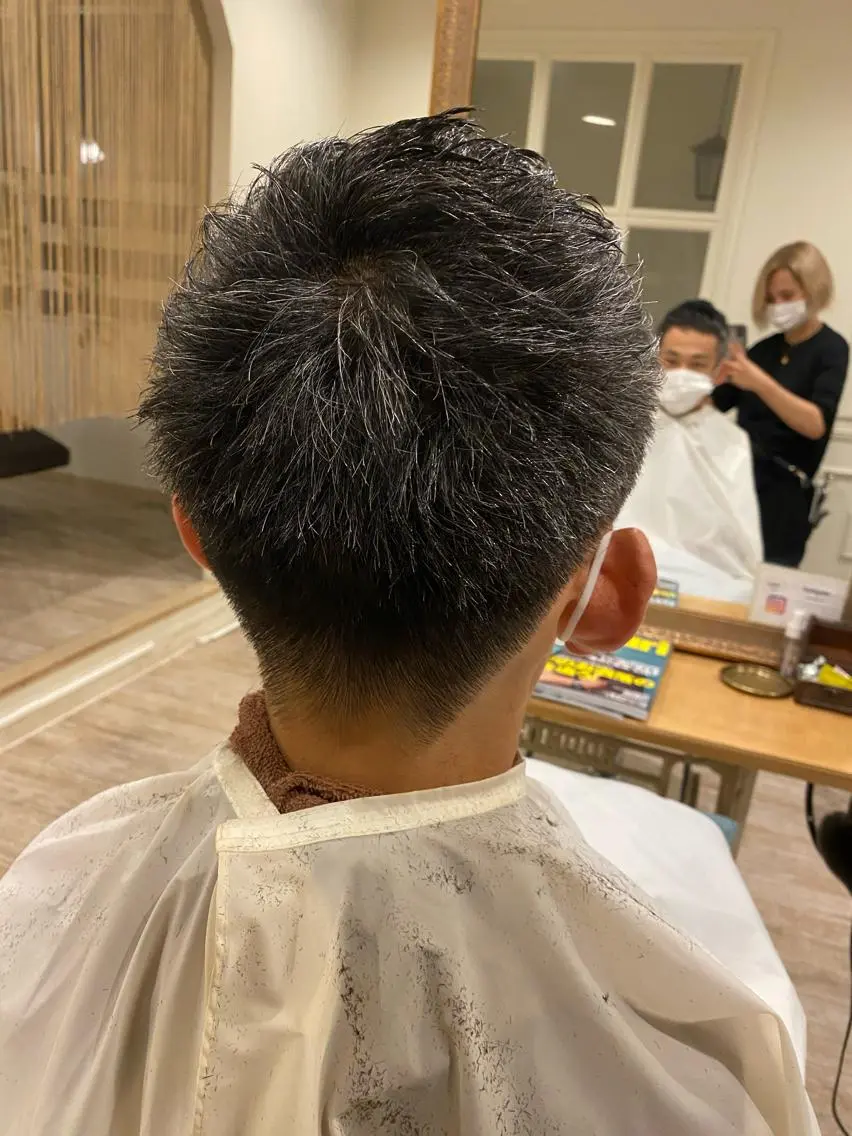 メンズ 藤井マドカ ✂︎のヘアスタイル