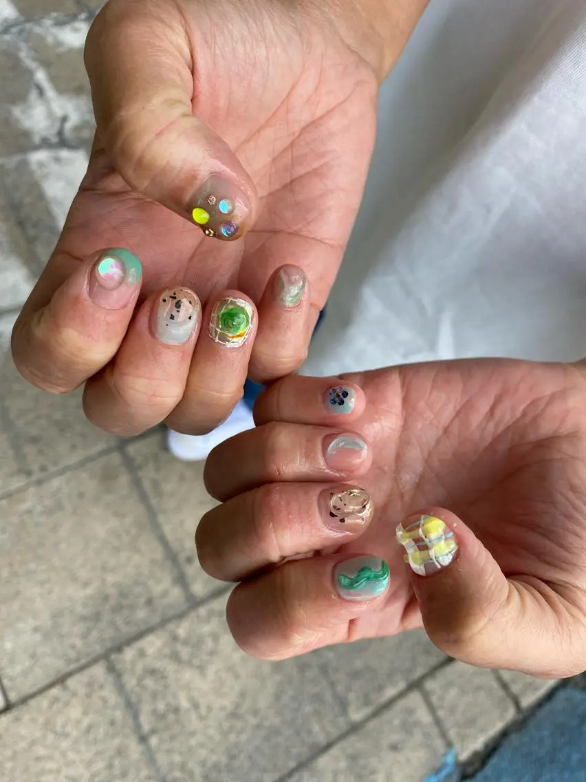 ネイル ハンドネイル nailsalon ∞ ﾐｶﾅﾙ ∞のネイルデザイン