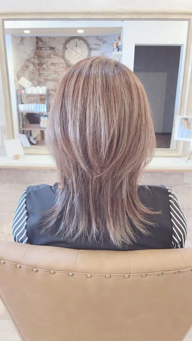 ミディアム カラー ブリーチ トリートメント 【DECIDE L.A.W】氏原　将のヘアスタイル