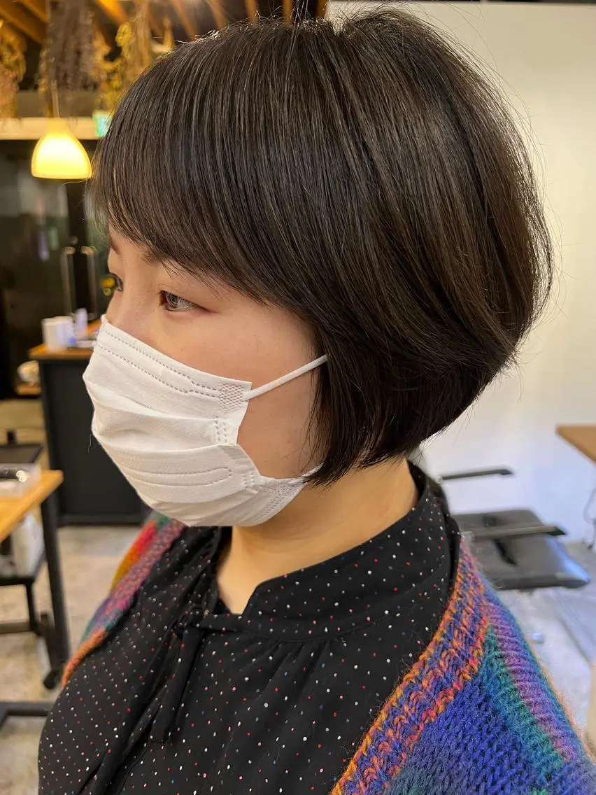 ショート 骨格診断🍃ショート /ショートボブ✨岡元のヘアスタイル