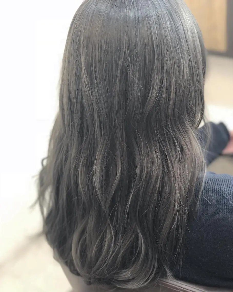 ミディアム YOFAhair芦屋 峰★カラーリストのヘアスタイル