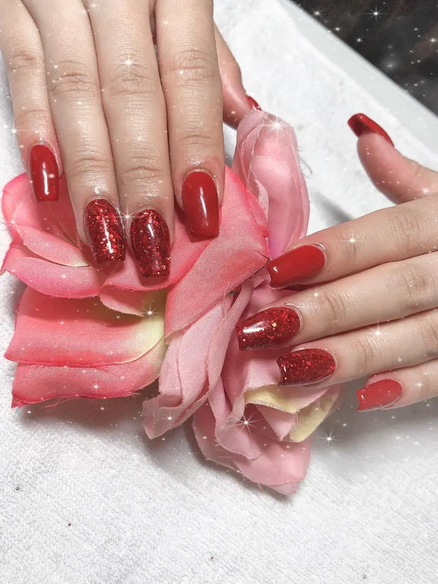 ミディアム ネイル ハンドネイル 《LB》ラブリエ Nail&eyeのマツエク・マツパデザイン