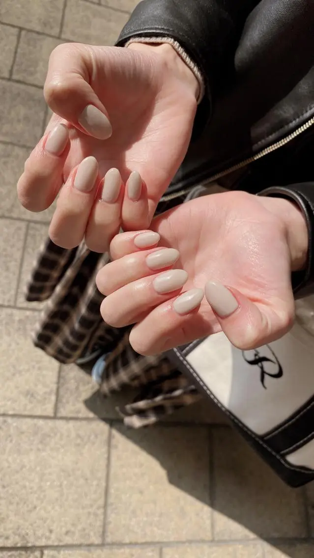 ネイル ワンカラーネイル ホワイト ハンドネイル フットネイル nailsalon ∞ ﾐｶﾅﾙ ∞のネイルデザイン