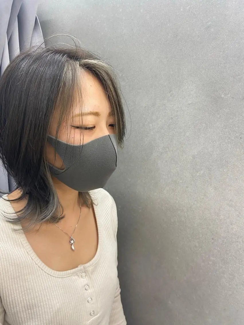 ミディアム 縮毛矯正 🦋髪質改善🦋 眞井琴美のヘアスタイル
