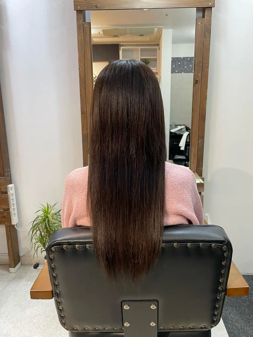 ロング シールエクステ エクステ 坪井 拓海のヘアスタイル