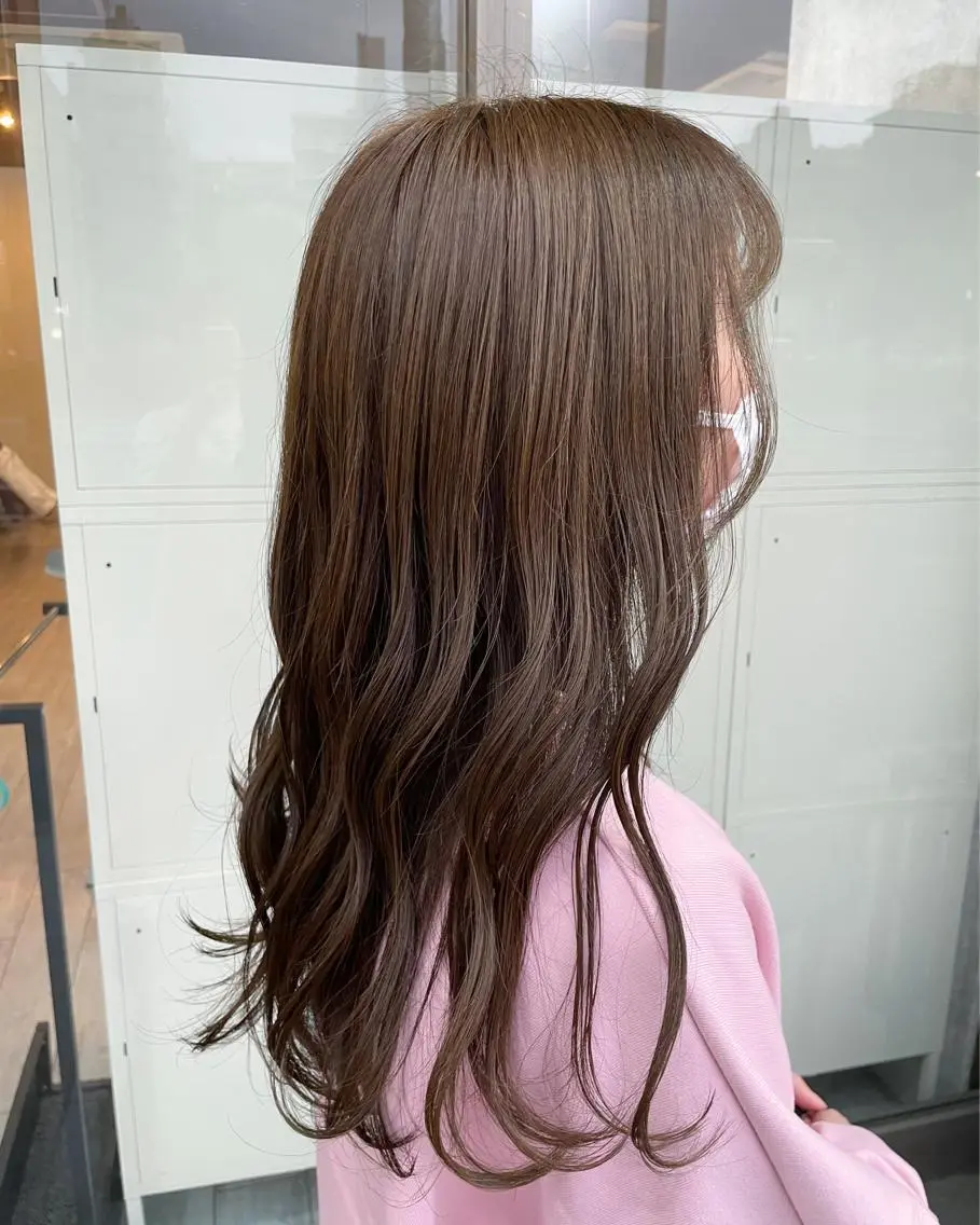 ロング カラー イワタ マハ/ minim hairのヘアスタイル