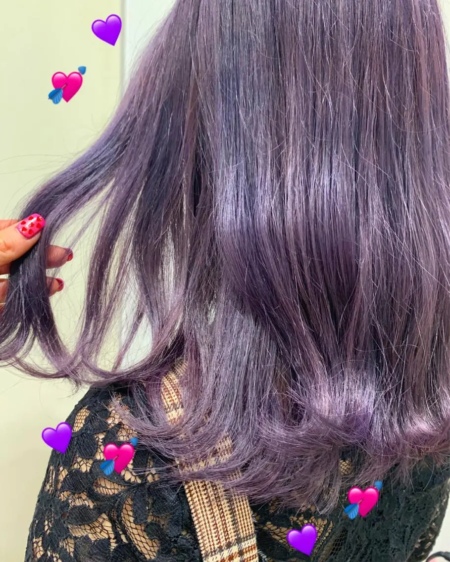 ミディアム カラー 新宿駅近♡個室 ♡関口三都季🌜のヘアスタイル