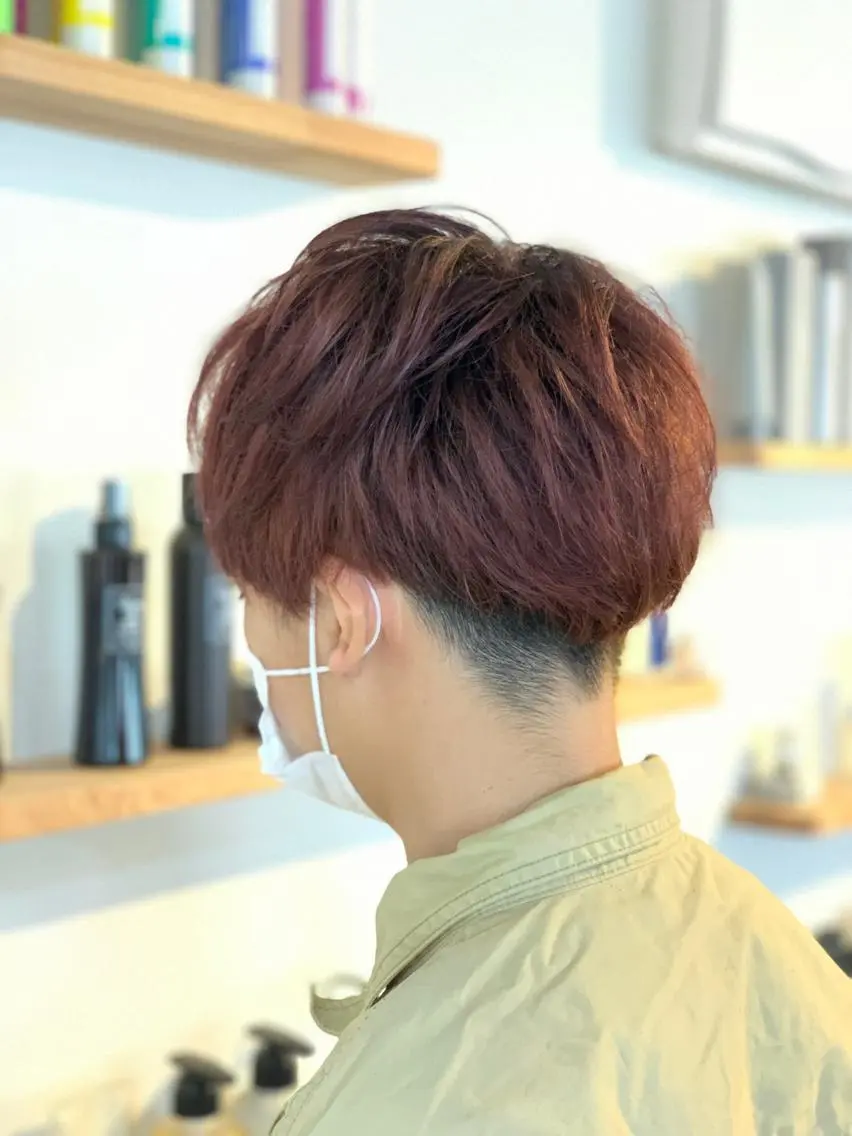 ショート 向井 優汰のヘアスタイル
