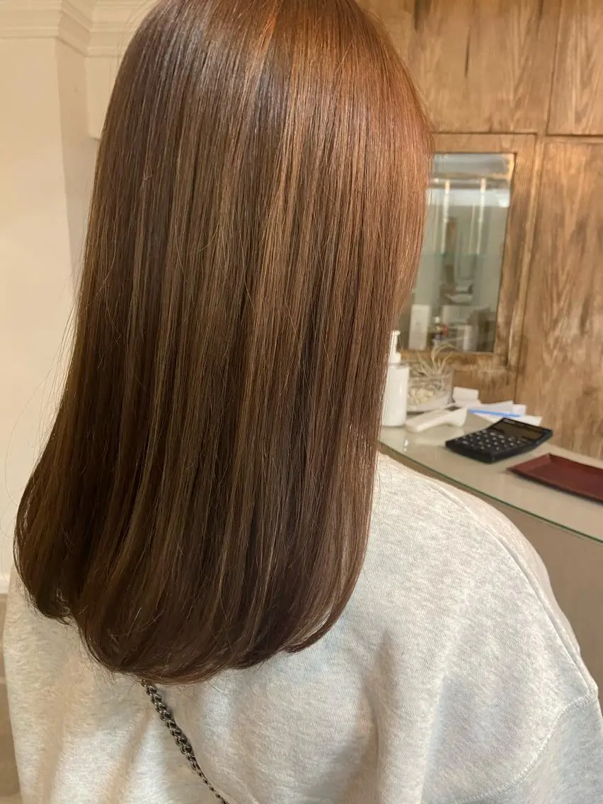 ロング カラー ヘアアレンジ 眠れるヘッドスパ✨ chacoのヘアスタイル