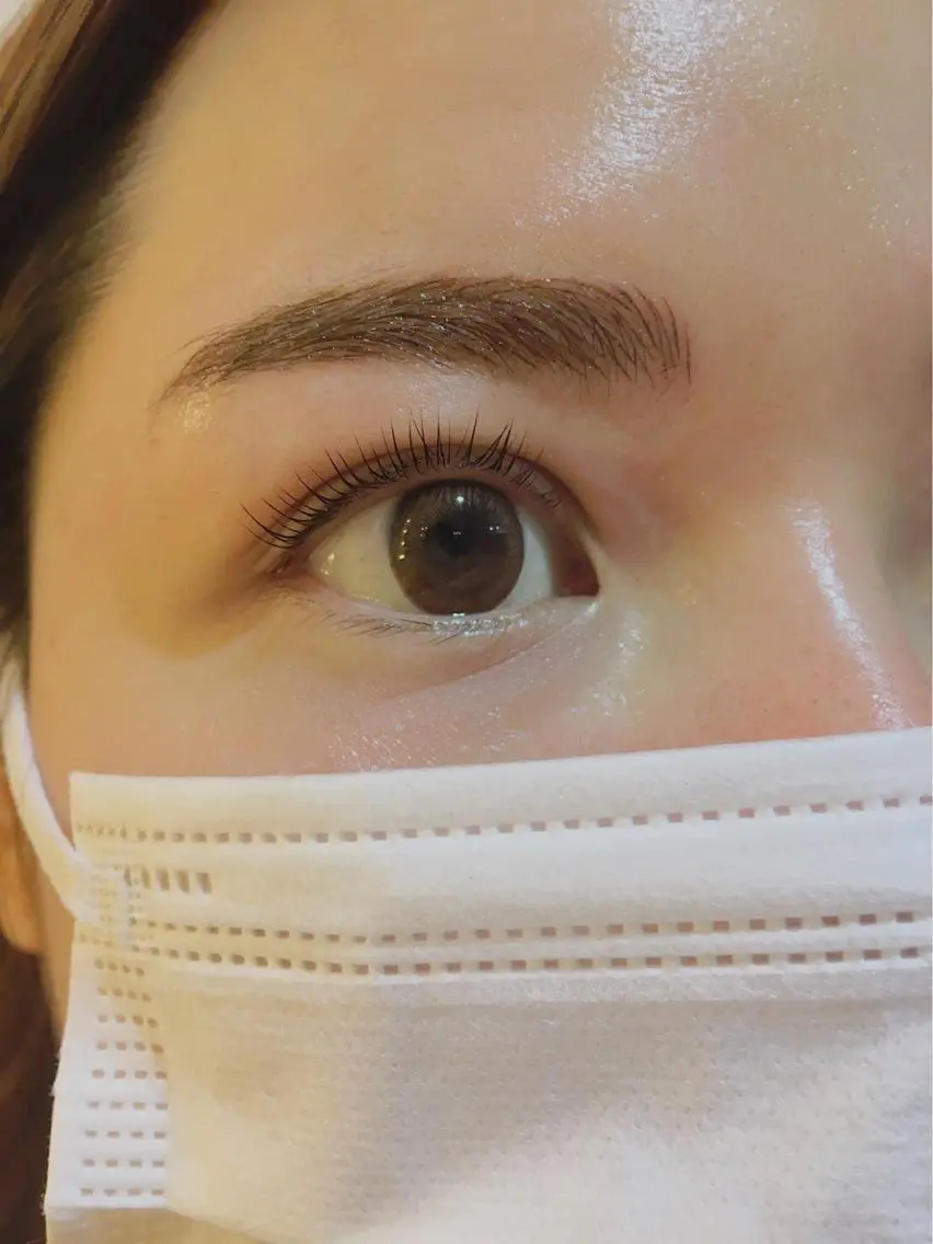 マツエク・マツパ パリジェンヌラッシュリフト yoko .のネイルデザイン