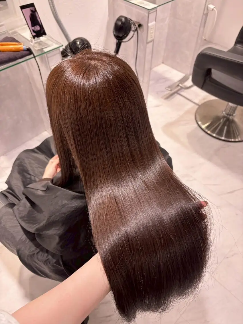カラー カット ヘアカラー 縮毛矯正 明るめカラー🌟福岡 /透明感ヘア🏹のヘアスタイル