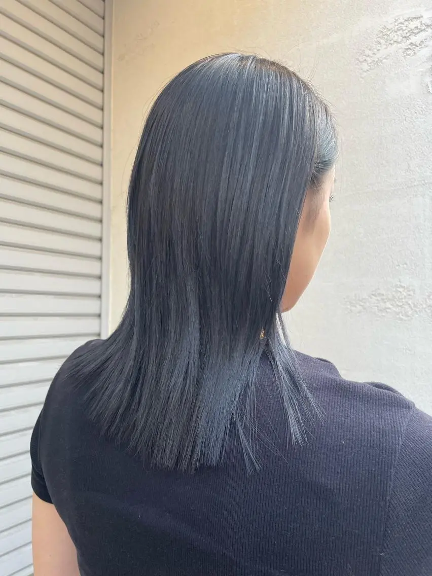 セミロング 伸ばしかけ トリートメント ヘアカラー トリートメント ヘッドスパ マホ/日吉/髪質改善 /レイヤー/ガーリーのヘアスタイル