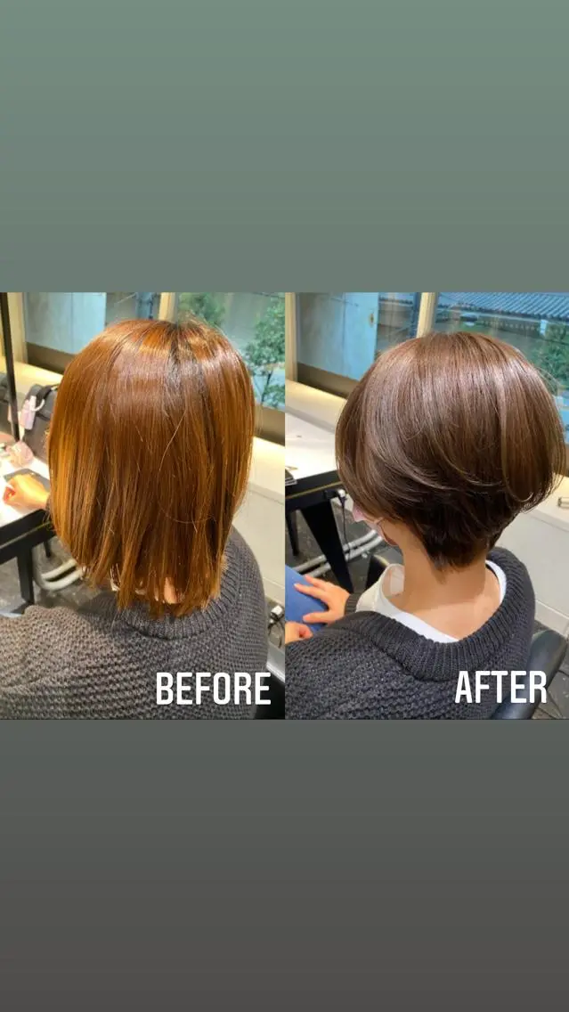 ショート カラー 美髪×髪質改善 🖤Yukineのヘアスタイル