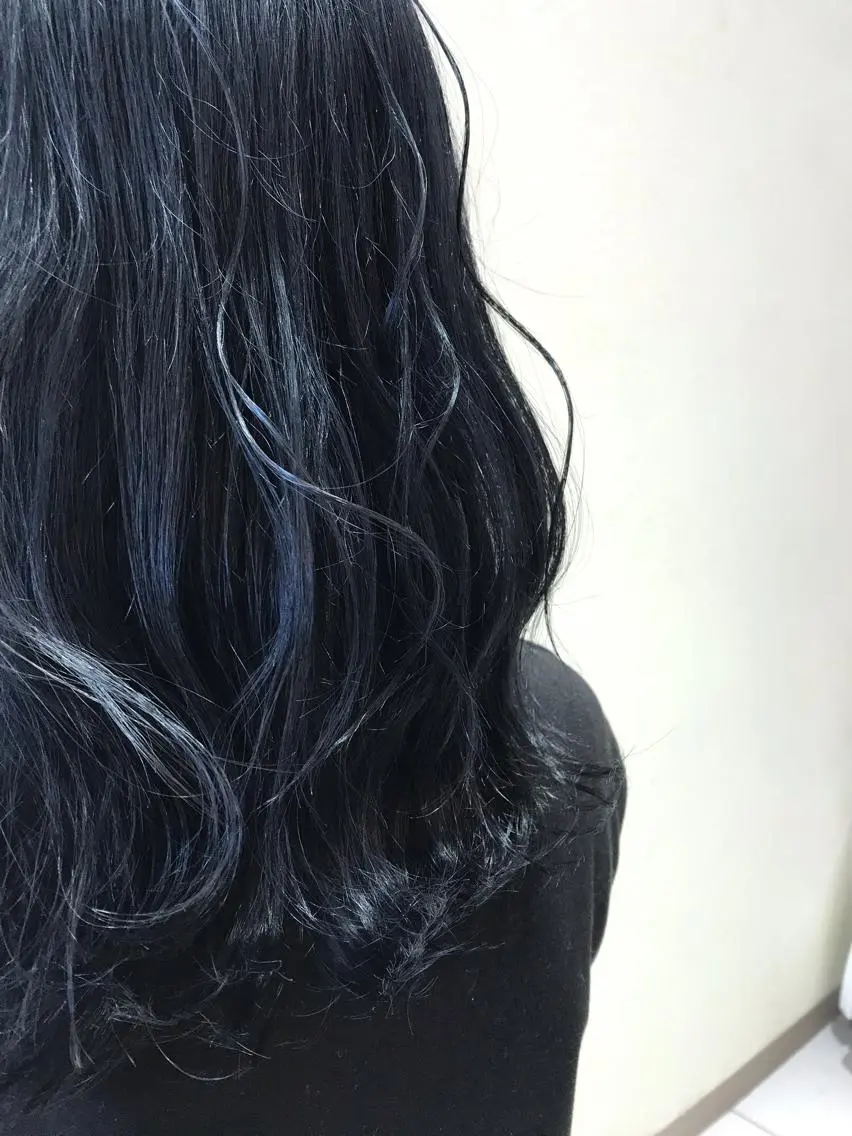 セミロング 有働 直広のヘアスタイル