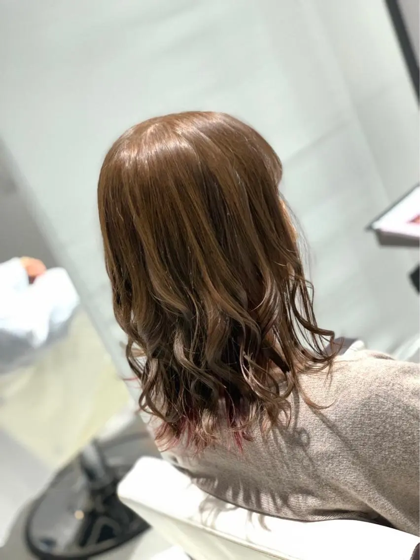 カラー ヘアアレンジ トリートメント 宇田川 大輝のヘアスタイル