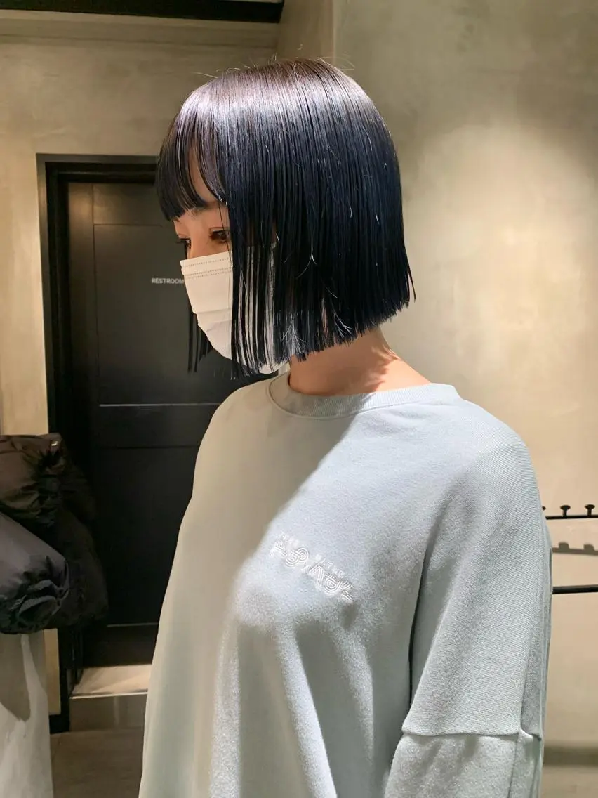 ショート カラー ヘアカラー トリートメント アンニュイヘア🪽 ayumiのヘアスタイル