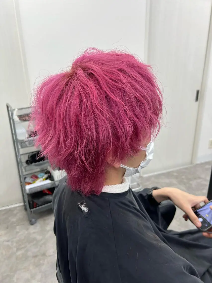カラー メンズ C'LD Hair トモヤのヘアスタイル