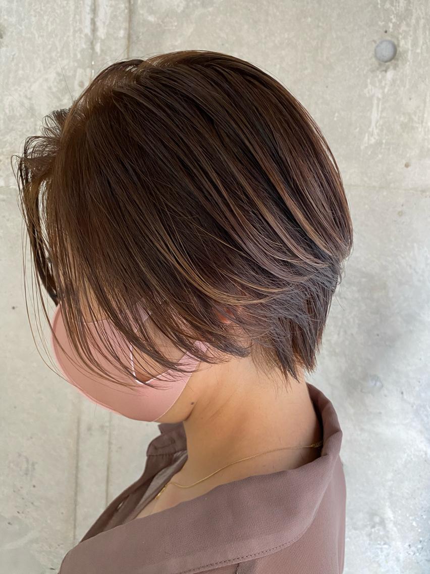 ショート カラー ショートヘア 【代表】笹沼 涼平のヘアスタイル
