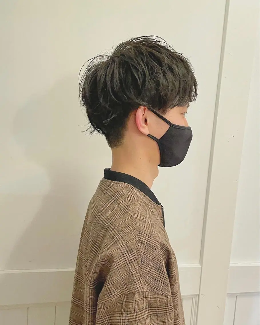ショート パーマ メンズ メンズパーマ 吉田 浩太郎のヘアスタイル