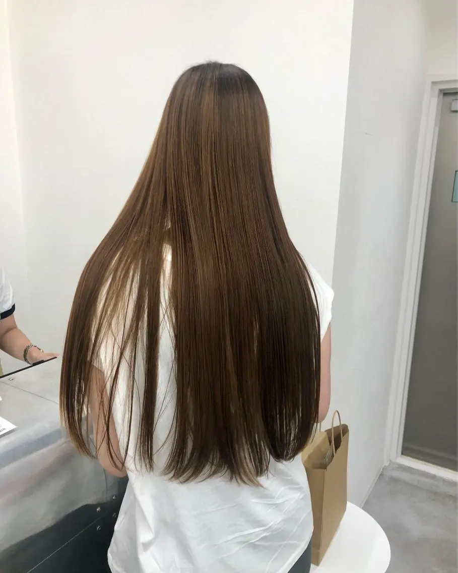 ロング カラー ショートボブ ブリーチ ケアブリーチ ハイライトカラー ハイトーンカラー ヘアカラー トリートメント KEPKA ヤマグチ 天神 今泉のヘアスタイル