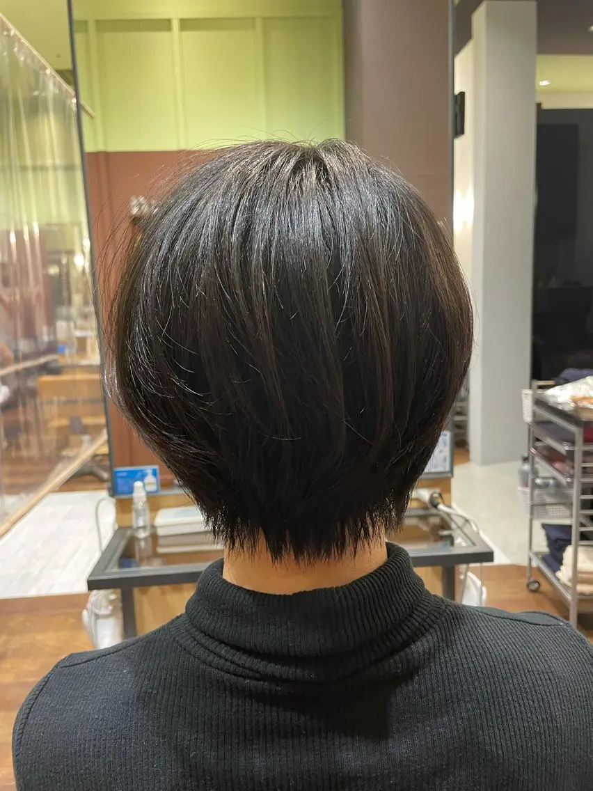 ショート 🍀小顔ショート🍀 有賀祐貴のヘアスタイル
