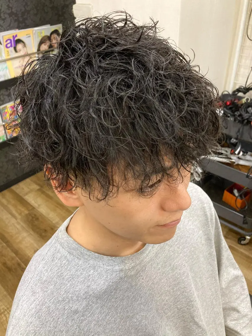 パーマ メンズ カット パーマ 松本爽汰/メンズ特化 /メンズパーマのヘアスタイル