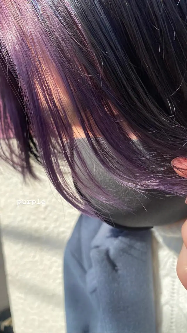 ショート カラー メンズ niconail 🧣ayu 📍烏山のネイルデザイン