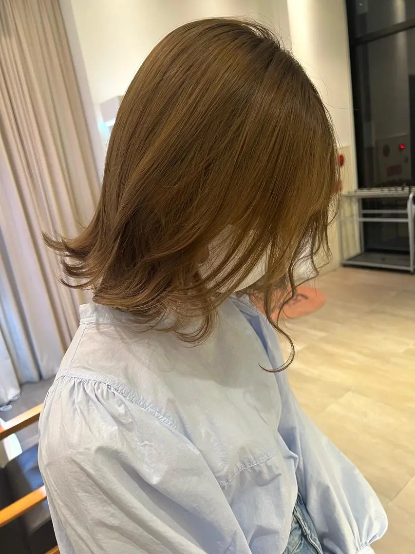 ミディアム カラー 🎀女性専門サロン RION🌸のヘアスタイル