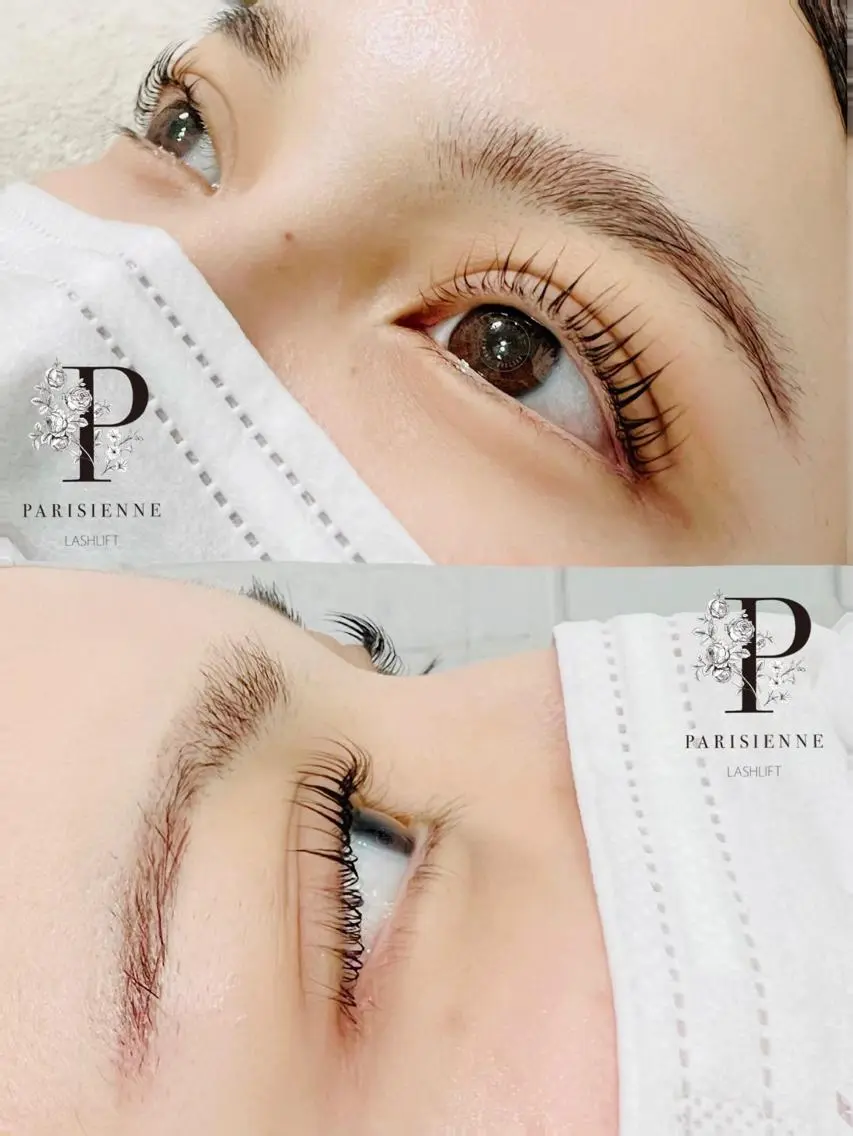 マツエク・マツパ ケラチンラッシュリフト バインドロック Cカール キュート フラットラッシュ eyelash presh yukaのマツエク・マツパデザイン