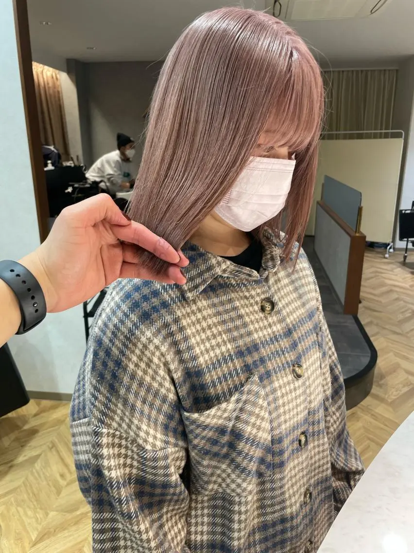 セミロング 塚本 征也のヘアスタイル