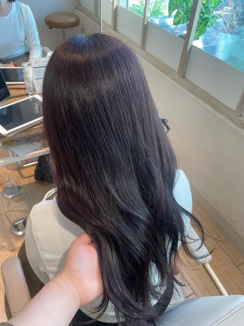 カラー カット⌇艶カラー 🫧⌇Nanahoのヘアスタイル