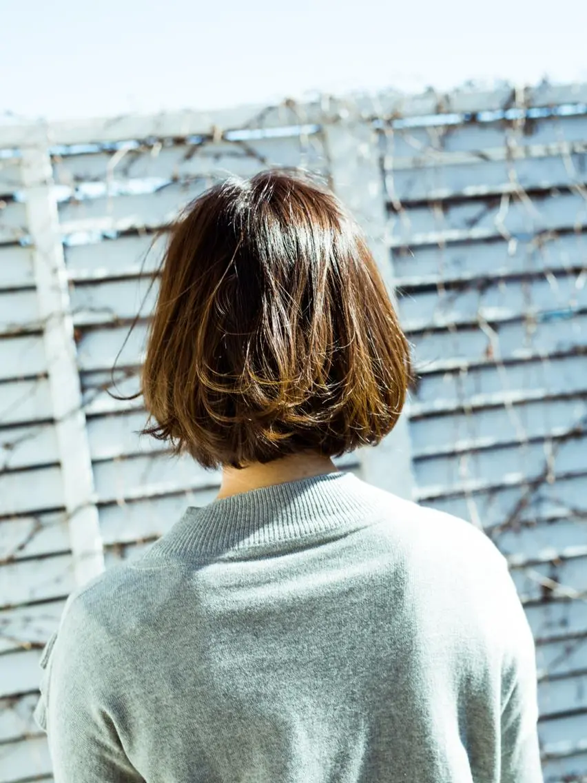 ショート カラー パーマ 池袋センターパート No.1 裕大のヘアスタイル