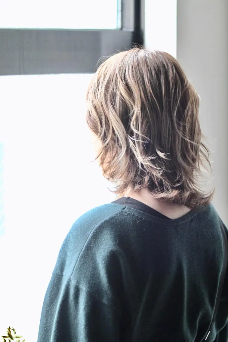 ショート カラー ハイライトカラー ハイライト 髪質改善酸性縮毛矯正 酸性ストレート◎鈴木のヘアスタイル