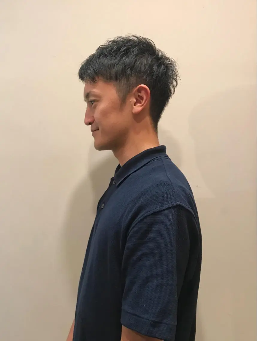 ショート パーマ メンズ ツーブロック 中村 梨沙のマツエク・マツパデザイン