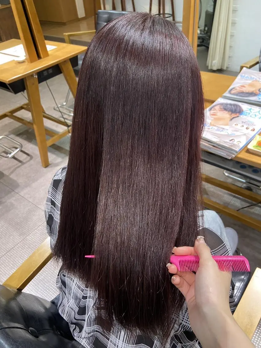 セミロング カラーモデル募集中 陽奈のヘアスタイル