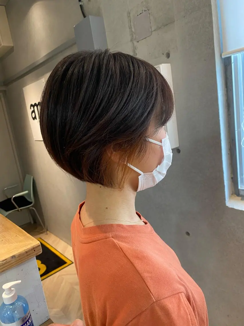 ショート 似合わせカット ショートヘア カット ヘアカラー トリートメント 西山 恵太郎のヘアスタイル