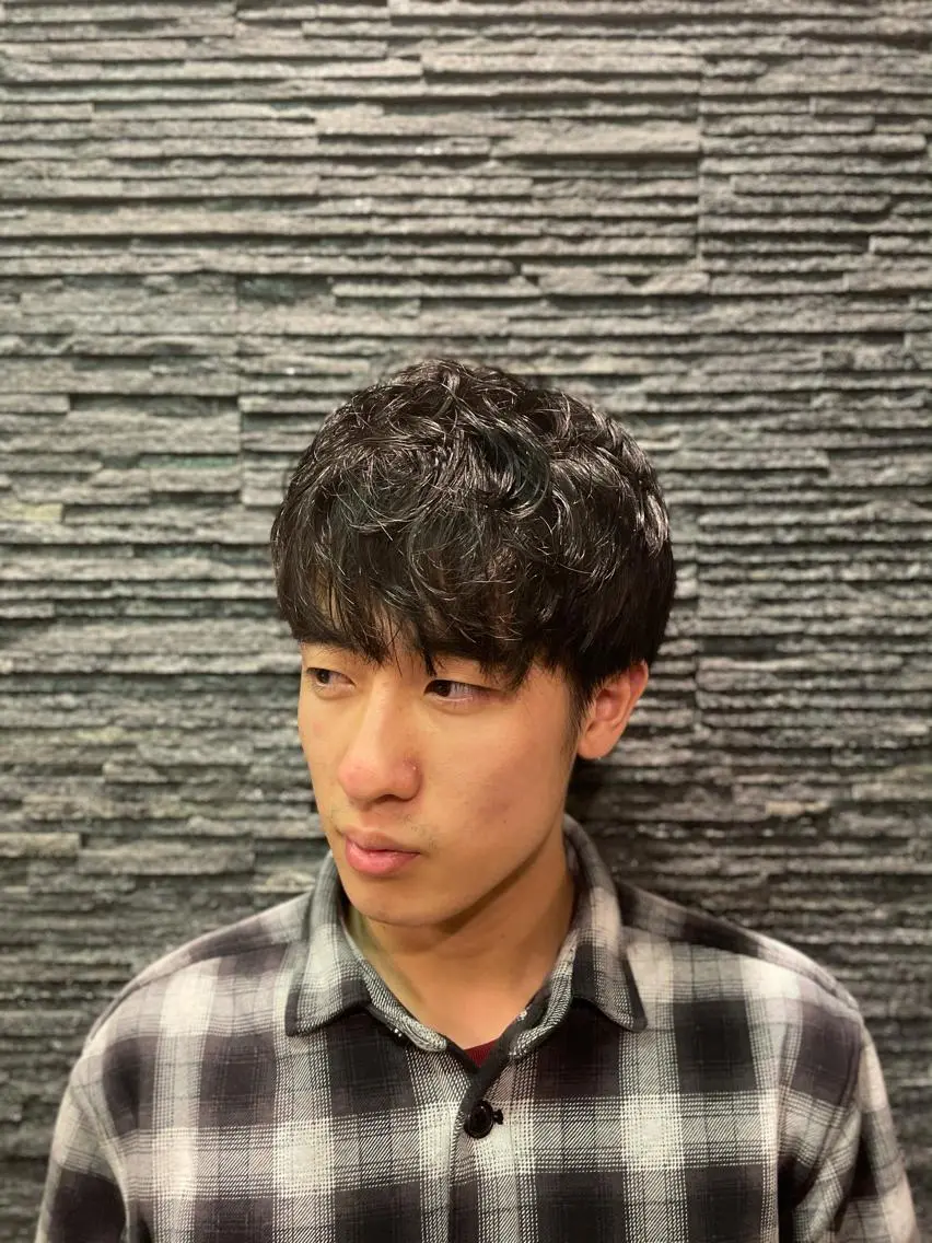 ショート メンズ 代表 武田晃英のヘアスタイル