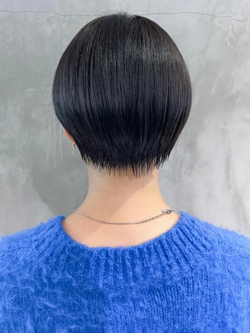 ショート カラー パーマ ヘアアレンジ ショートヘア カット ヘアカラー トリートメント ITbyALBUM 藤沢店のヘアスタイル