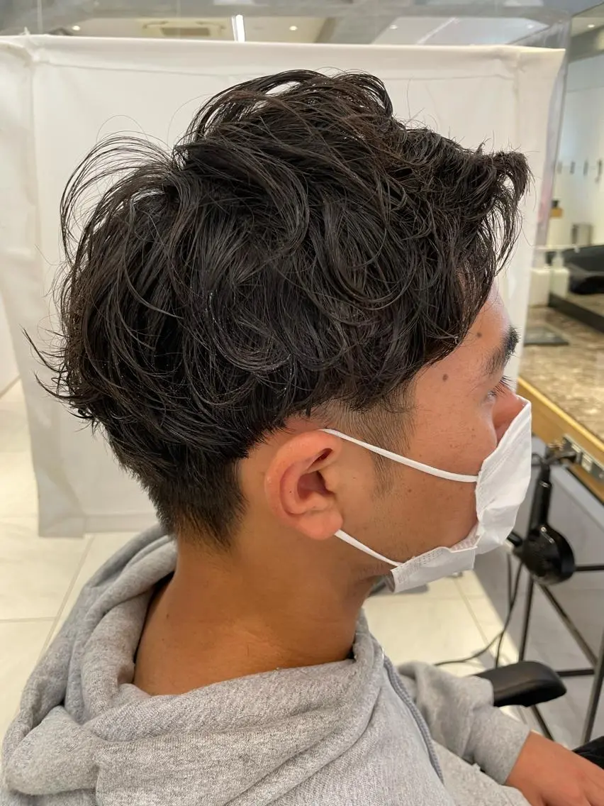 メンズ カット パーマ 🦕小林 大地🦕のヘアスタイル