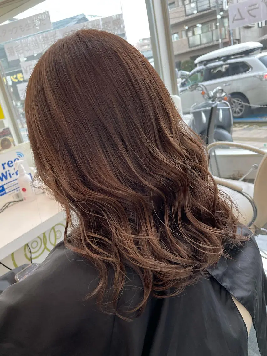 カラー Lapis❤️‍🔥 HAZUKIのヘアスタイル