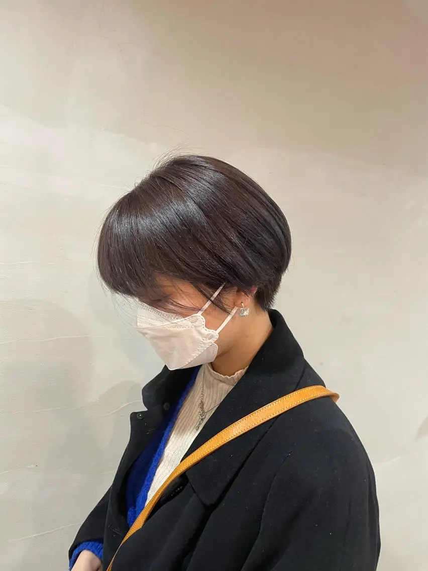 ショート パープルカラー SoL🪐✧ 眞白のヘアスタイル