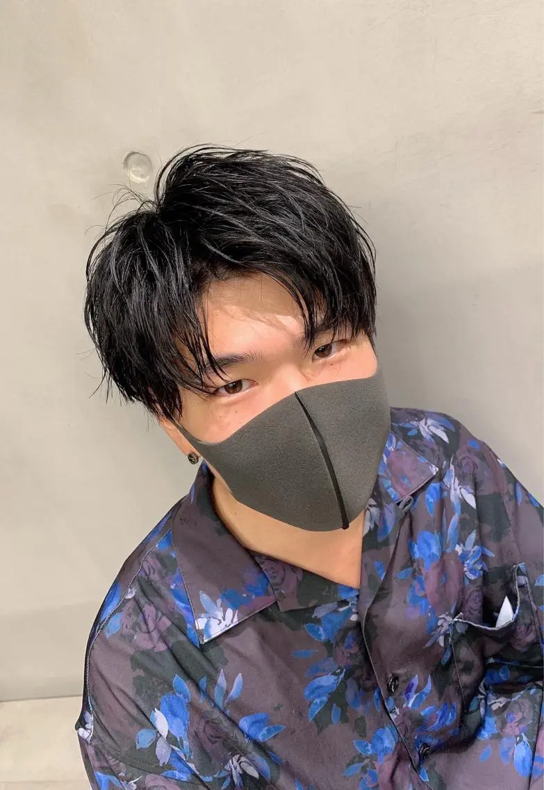 メンズ アップバング マッシュ 🧸メンズ専門🧸 蛯名修人のヘアスタイル