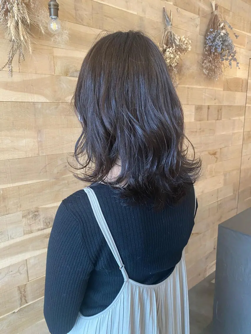 ミディアム カラー 🌼 アユカのヘアスタイル