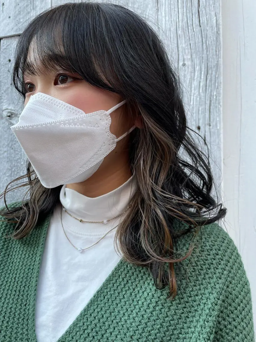 カラー 【店長】インナー指名 No.1戸塚優思のヘアスタイル